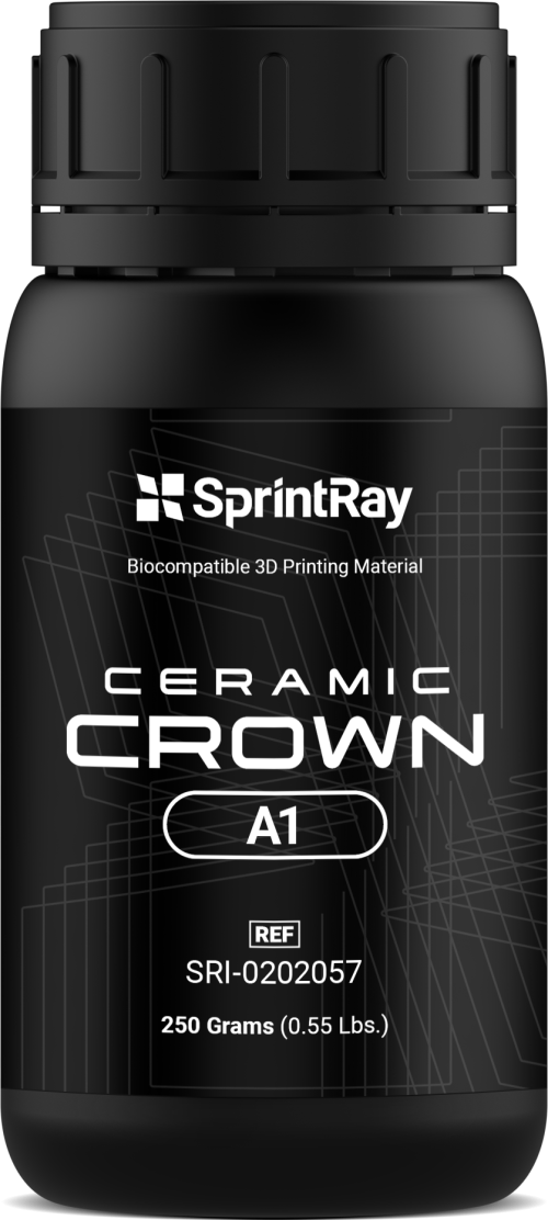 SRI-0202057-SprintRay-Ceramic-Crown-A1-250g-e1675185184686