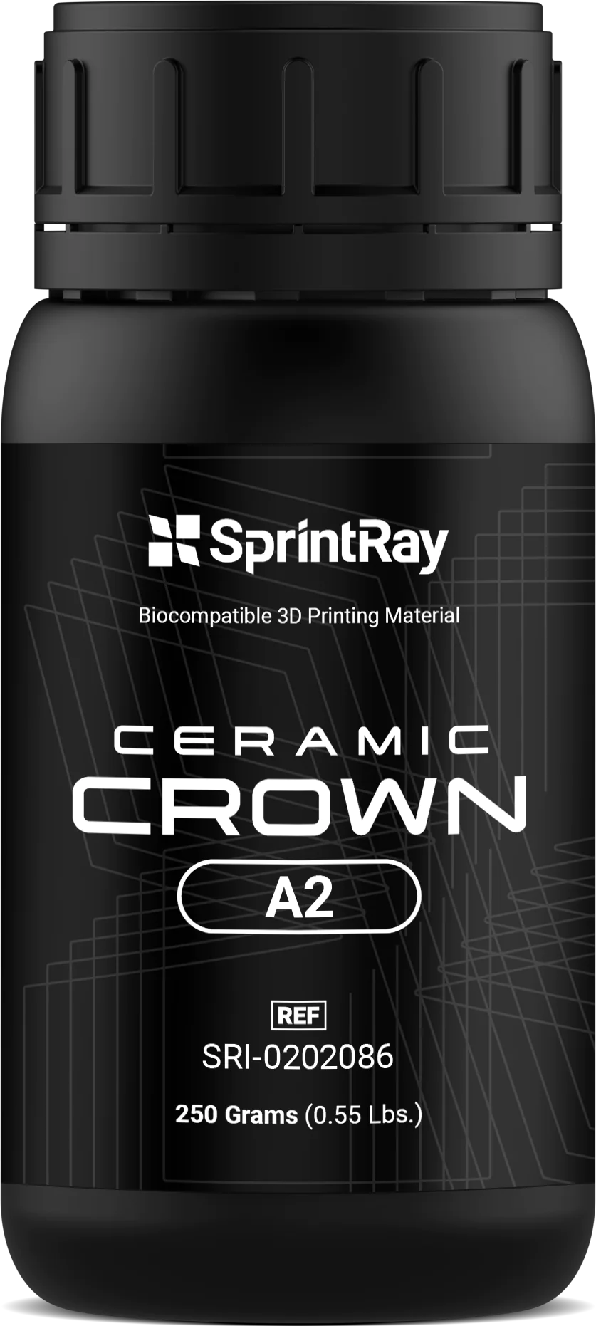 SRI-0202086SprintRayCeramicCrown-A2-250g